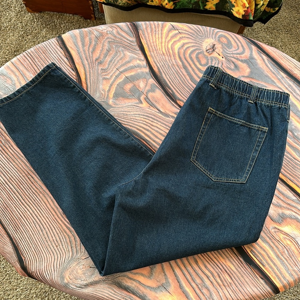Harbor Bay Loose Fit Cotton 2X Jeans